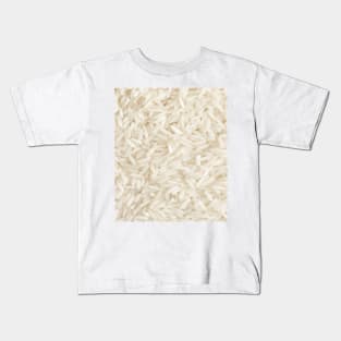 White rice pattern Kids T-Shirt